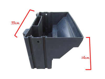 【長方形花墻花盆/立體綠化花盆/墻面綠化花盆】價格,廠家,圖片,花盆、盆景盆,南昌縣東新和平塑料加工廠-