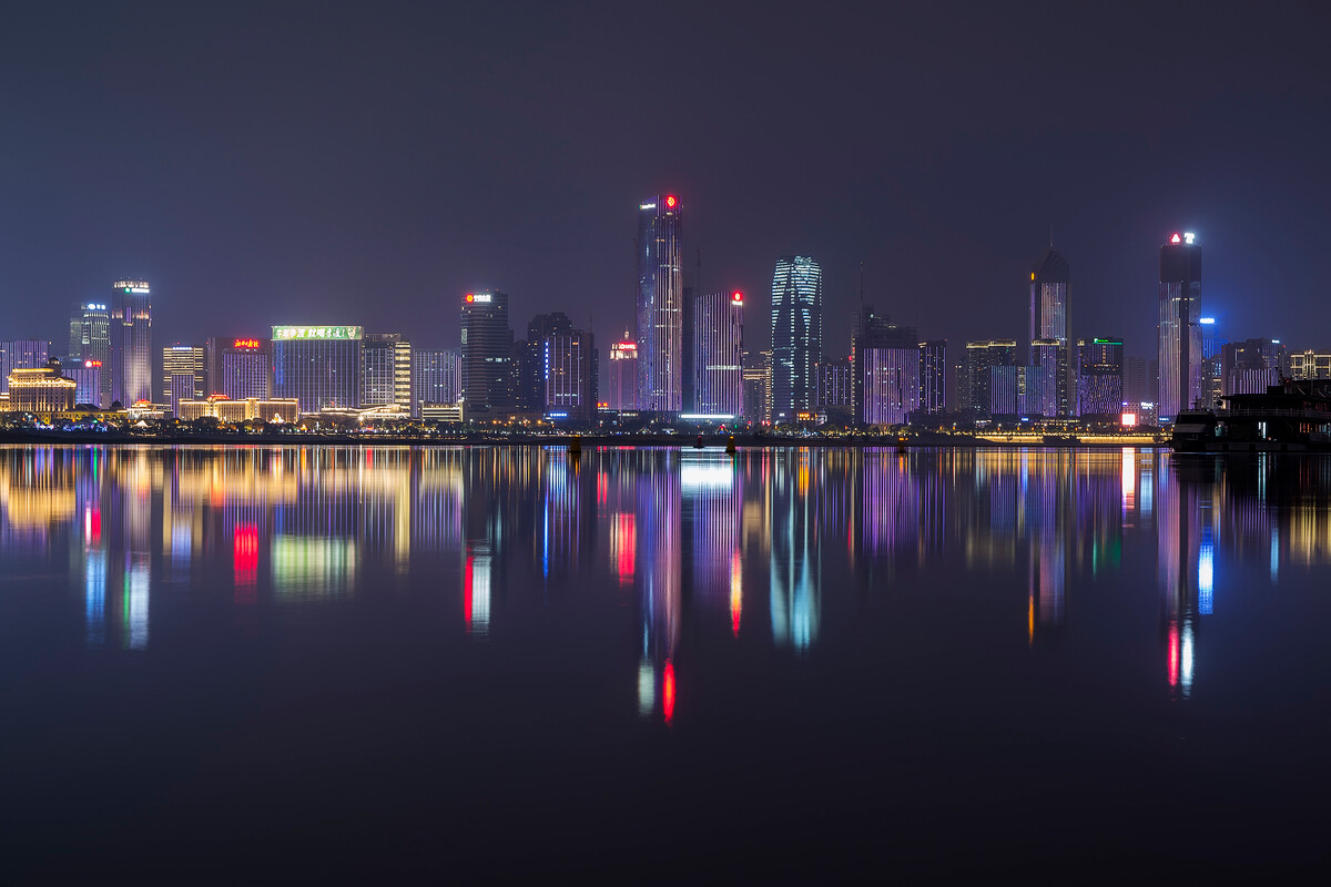 南昌紅谷灘夜景